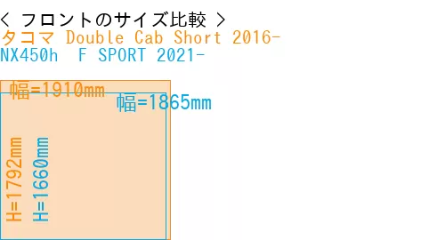 #タコマ Double Cab Short 2016- + NX450h+ F SPORT 2021-